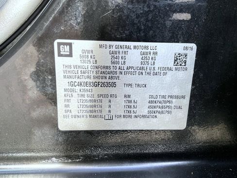 Used 2016 Chevrolet Silverado 3500 LTZ w/ Duramax Plus Package image 25