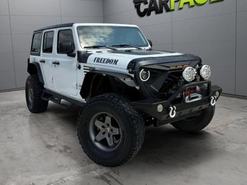 Used 2018 Jeep Wrangler Unlimited Sport S AWD/4WD image 1