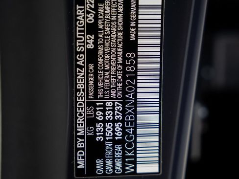 Used 2022 Mercedes-Benz EQS 580 4MATIC Sedan image 58