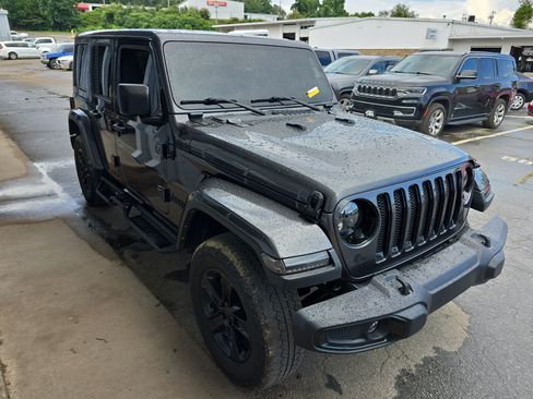 Used 2021 Jeep Wrangler Unlimited Sahara AWD/4WD image 1