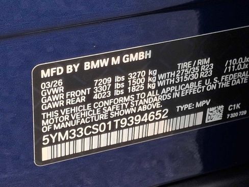 New 2026 BMW XM Label Red AWD/4WD image 36