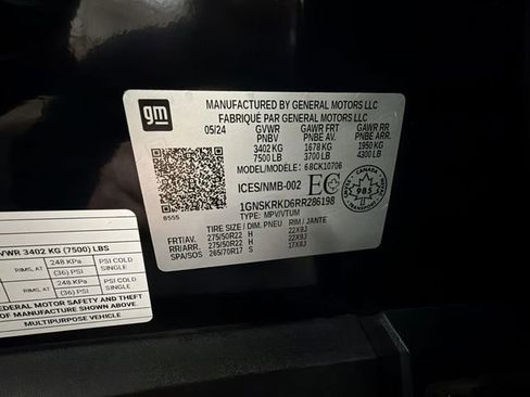 Certified 2024 Chevrolet Tahoe RST w/ Max Trailering Package image 35