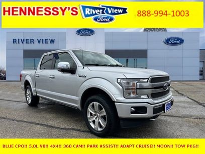 Certified 2018 Ford F150 Platinum w/ Equipment Group 701A Luxury