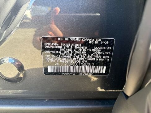 New 2026 Subaru Outback Limited XT image 19