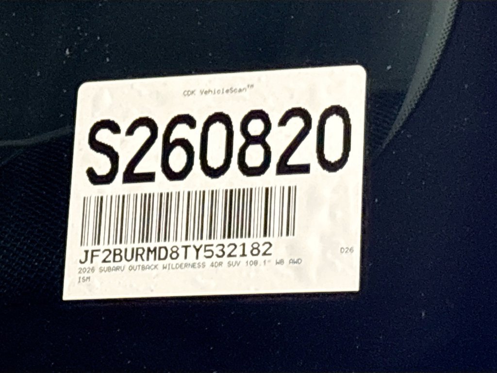 New 2026 Subaru Outback Wilderness AWD/4WD image 26