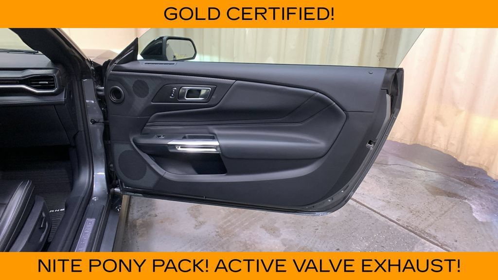 Certified 2025 Ford Mustang GT Premium w/ Mustang Nite Pony Package RWD image 11