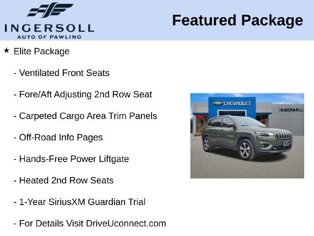 Used 2021 Jeep Cherokee Limited w/ Elite Package AWD/4WD image 15