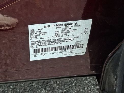 Certified 2023 Ford Edge SEL w/ Convenience Package AWD/4WD image 26