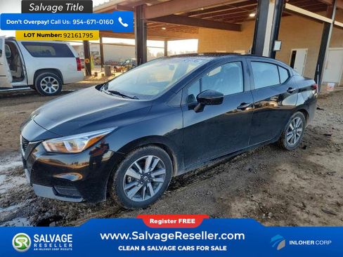 Used 2021 Nissan Versa SV FWD image 1