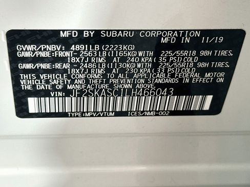 Used 2020 Subaru Forester Limited AWD/4WD image 12