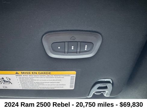 Used 2024 RAM 2500 Rebel w/ Towing Technology Group image 17