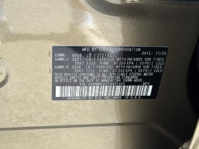 Used 2026 Subaru Ascent Limited AWD/4WD image 30