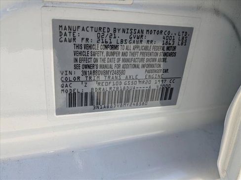 Used 2021 Nissan Sentra SR FWD image 20