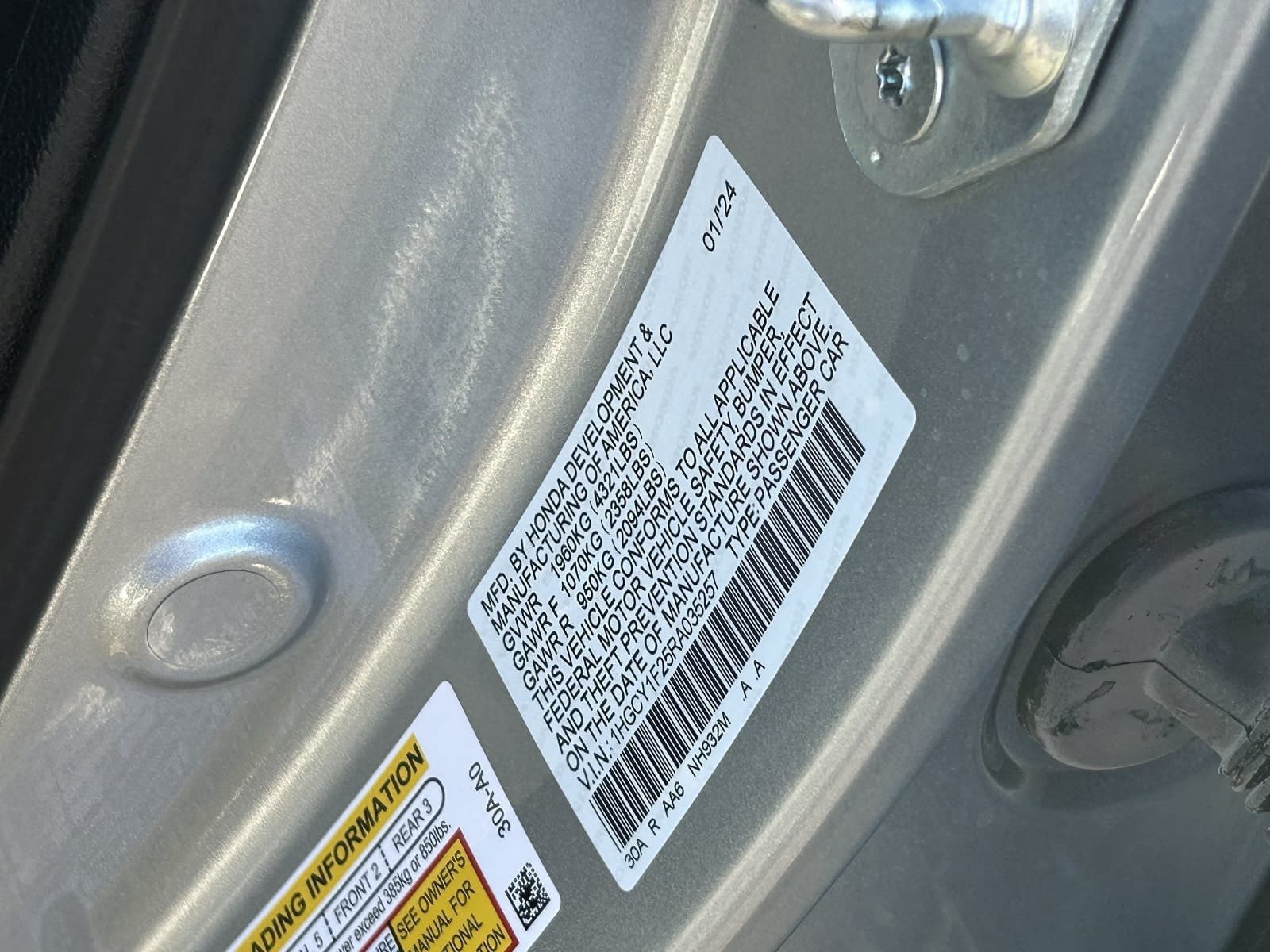 Used 2024 Honda Accord LX image 35