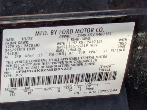 Used 2022 Ford Edge Titanium w/ Equipment Group 301A image 24
