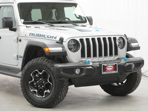Used 2022 Jeep Wrangler Unlimited Rubicon 4xe w/ Cold Weather Group image 3