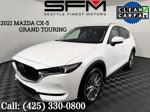 Used 2021 MAZDA CX-5 Grand Touring AWD/4WD image 1
