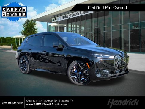 Certified 2024 BMW iX xDrive50 w/ Sport Package AWD/4WD image 1