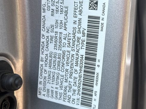 Used 2017 Honda CR-V EX-L image 30