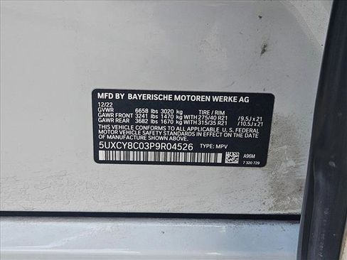 Used 2023 BMW X6 M50i w/ Parking Assistance Package image 24