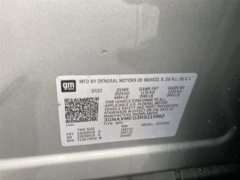 Used 2024 Chevrolet Equinox RS w/ RS Leather Package image 10