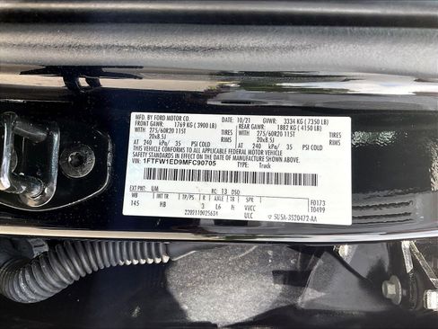 Used 2021 Ford F150 Lariat w/ Equipment Group 502A High AWD/4WD image 19