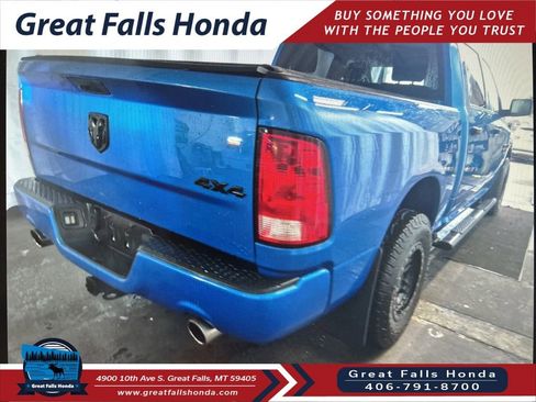 Used 2019 RAM 1500 Express w/ Hydro Blue Sport Package AWD/4WD image 3