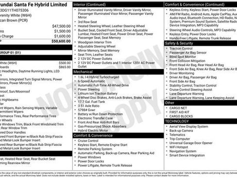 New 2026 Hyundai Santa Fe Limited AWD/4WD image 40