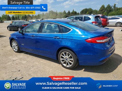 Used 2017 Ford Fusion Energi Titanium FWD image 3