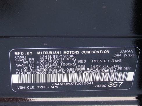New 2026 Mitsubishi Outlander Sport SE AWD/4WD image 21