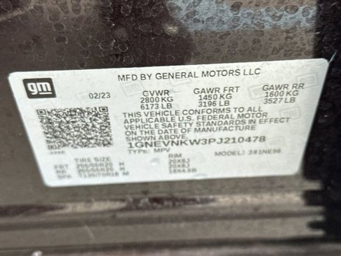 Certified 2023 Chevrolet Traverse High Country image 37