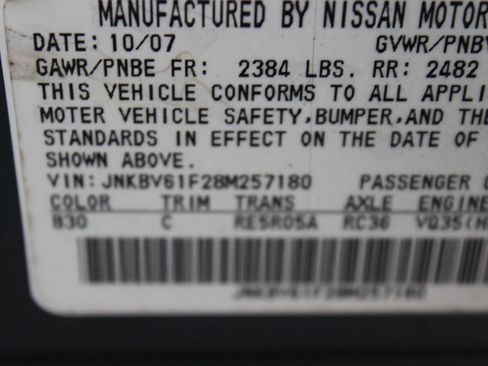 Used 2008 INFINITI G35 x Sedan w/ Premium Pkg image 10