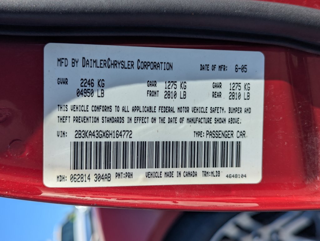Used 2006 Dodge Charger RWD image 28
