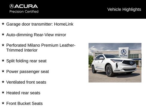Certified 2026 Acura RDX SH-AWD w/ Advance Package image 21