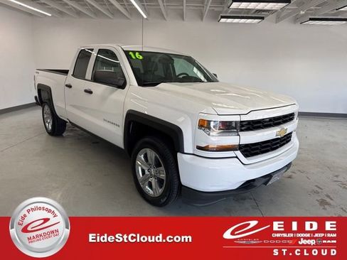 Used 2016 Chevrolet Silverado 1500 Custom w/ Custom Convenience Package AWD/4WD image 1