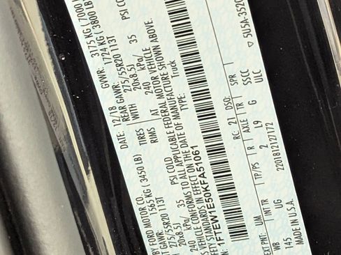 Certified 2019 Ford F150 XLT w/ Equipment Group 302A Luxury image 19