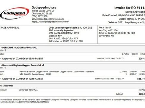 Used 2021 Jeep Renegade Sport w/ Sport Appearance Group AWD/4WD image 69