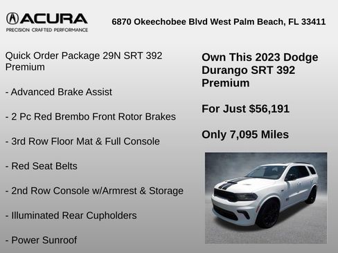 Used 2023 Dodge Durango SRT image 6