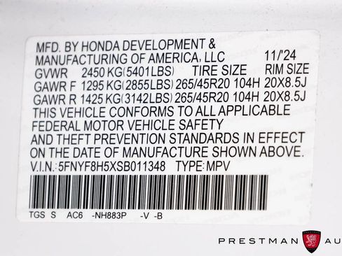 Used 2025 Honda Passport EX-L image 39