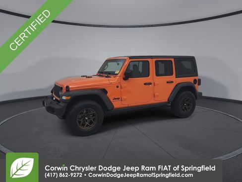 Certified 2025 Jeep Wrangler Unlimited Sport AWD/4WD image 13