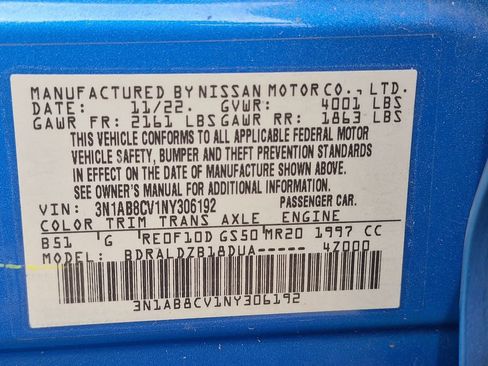 Used 2022 Nissan Sentra SV w/ Trunk Package FWD image 33