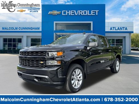 Certified 2022 Chevrolet Silverado 1500 Custom w/ Safety Confidence Package AWD/4WD image 1