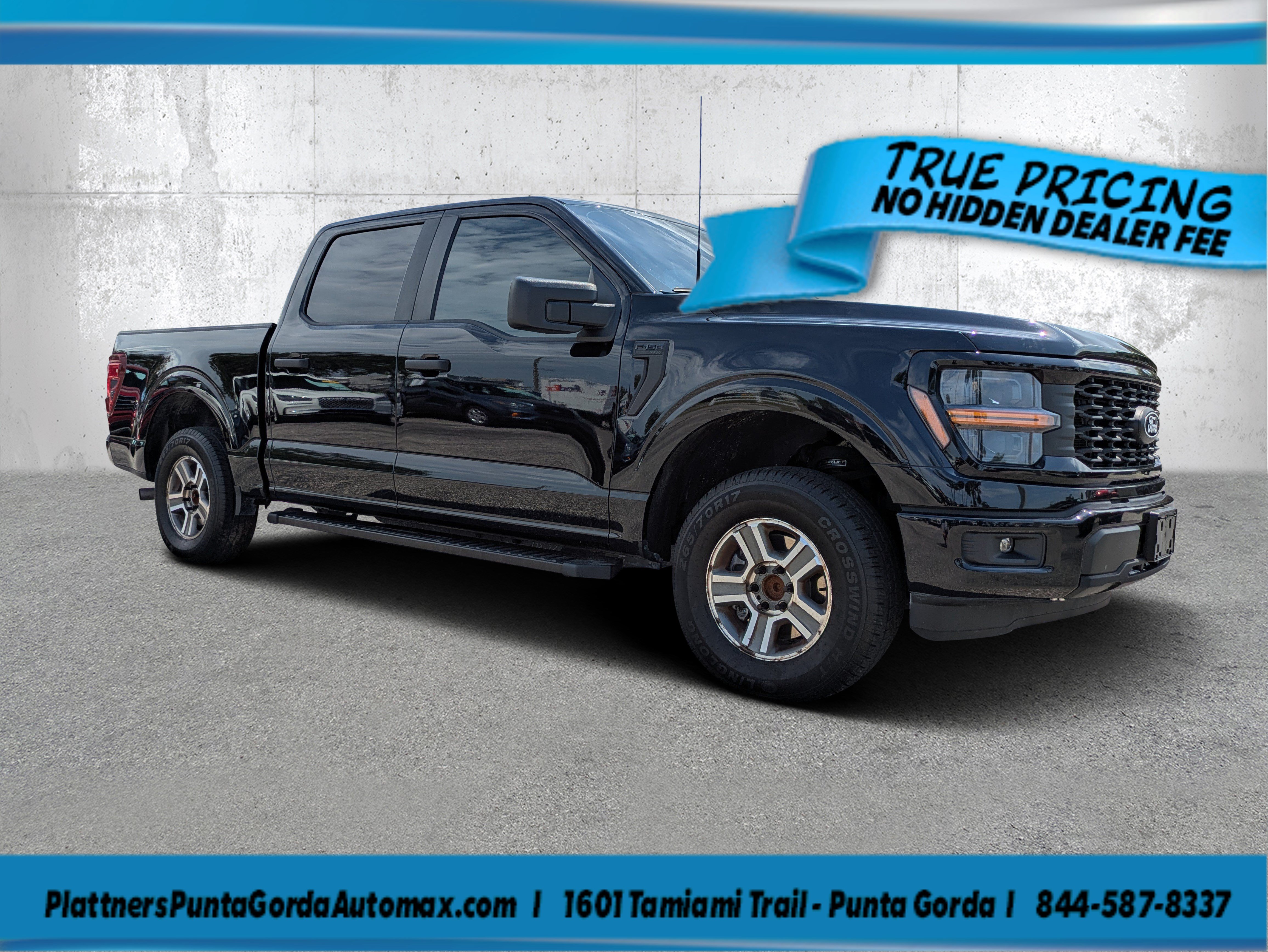 Used 2025 Ford F150 STX w/ STX Black Appearance Package RWD image 1