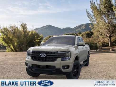 New 2025 Ford Ranger Lariat w/ Black Appearance Package image 2