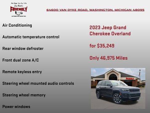 Used 2023 Jeep Grand Cherokee Overland image 10