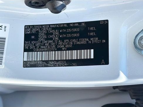 Used 2024 Toyota Highlander Limited image 46