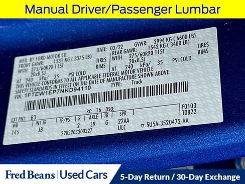 Certified 2022 Ford F150 XL w/ STX Appearance Package image 34