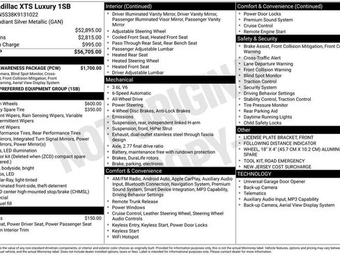 Used 2019 Cadillac XTS Luxury w/ Driver Awareness Package image 11