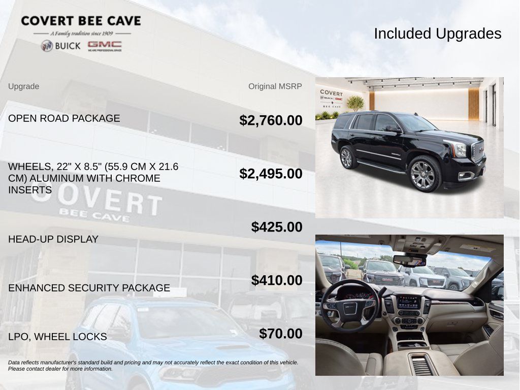 Used 2016 GMC Yukon Denali w/ Open Road Package AWD/4WD image 9