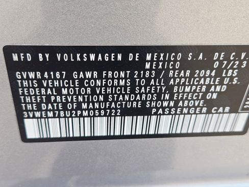 Used 2023 Volkswagen Jetta SE FWD image 30
